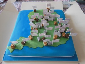 Cathedral cake Cathedral cake